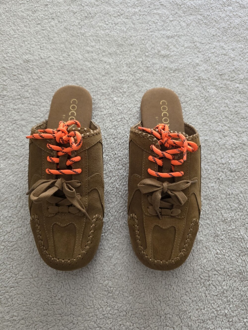 Coconuts by Matisse Devyn Sneaker Mules, Women's Size 10, GUC - Fawn